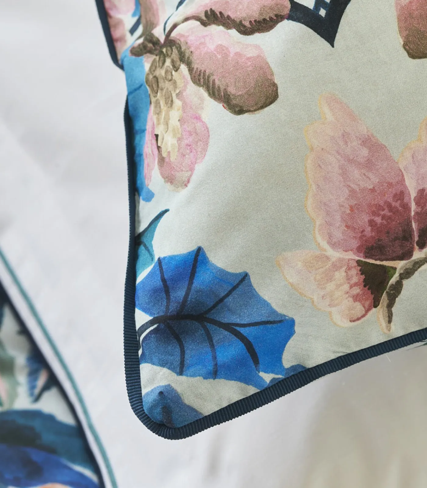 Sale Ikebana Damask - Dekbedovertrek in katoen perkal met print Dekbedovertrekken