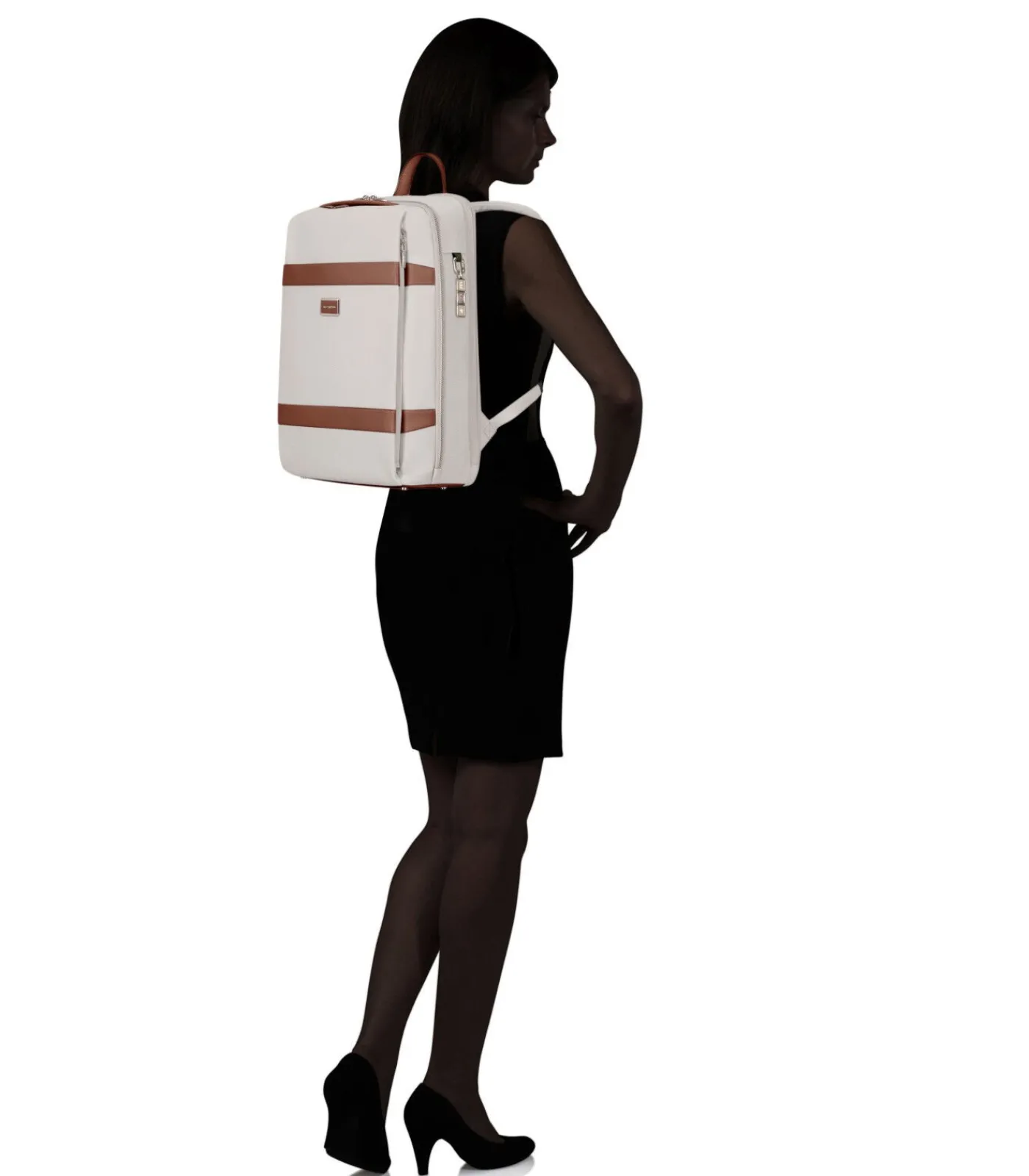 Clearance Image Rugzak met laptopcompartiment 38,5 x 13,5 x 26 cm IVORY Rugzakken