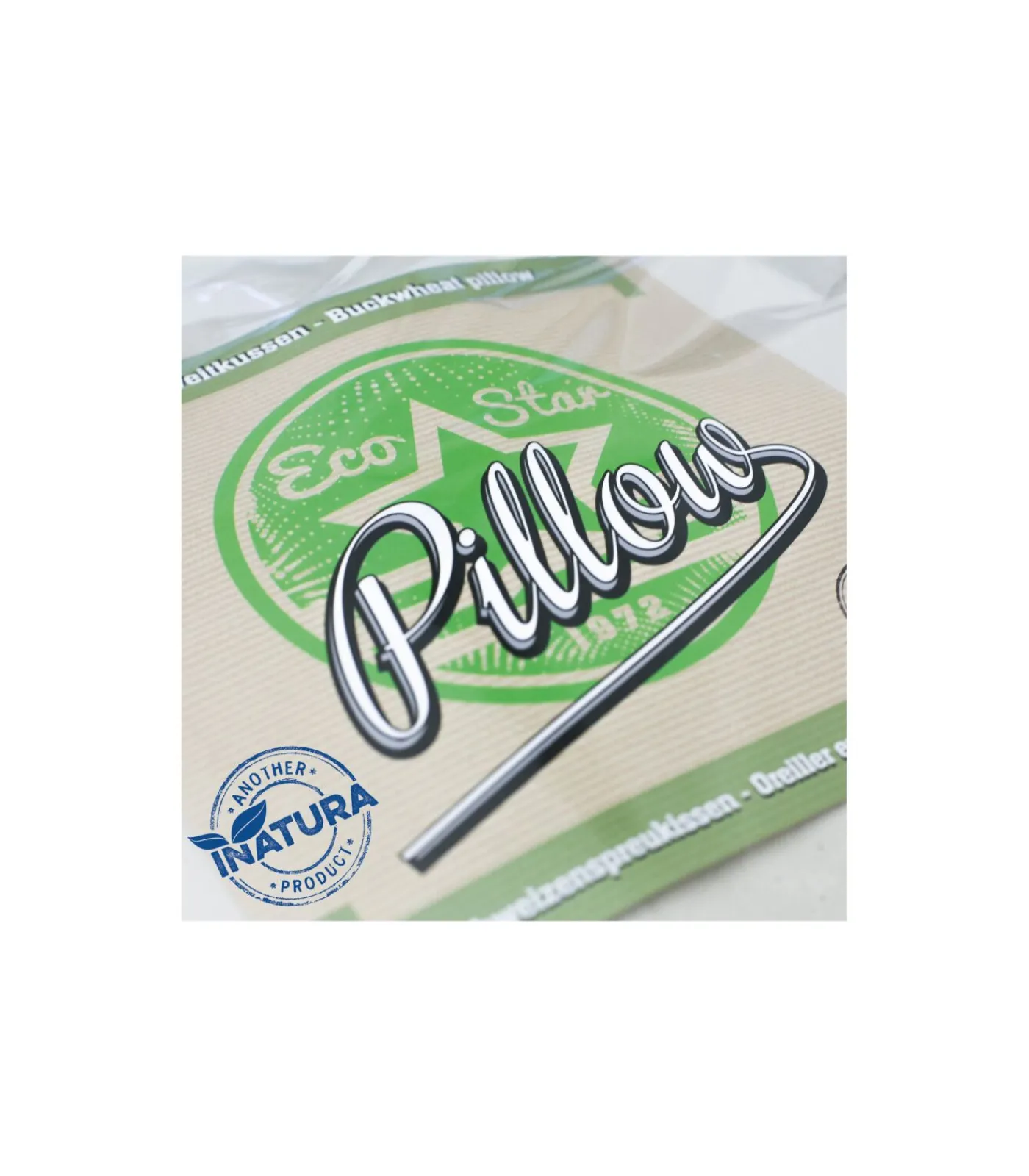 New Eco-Star Hoofdkussen - Gevuld met Boekweitkaf - 50x60cm Kussens