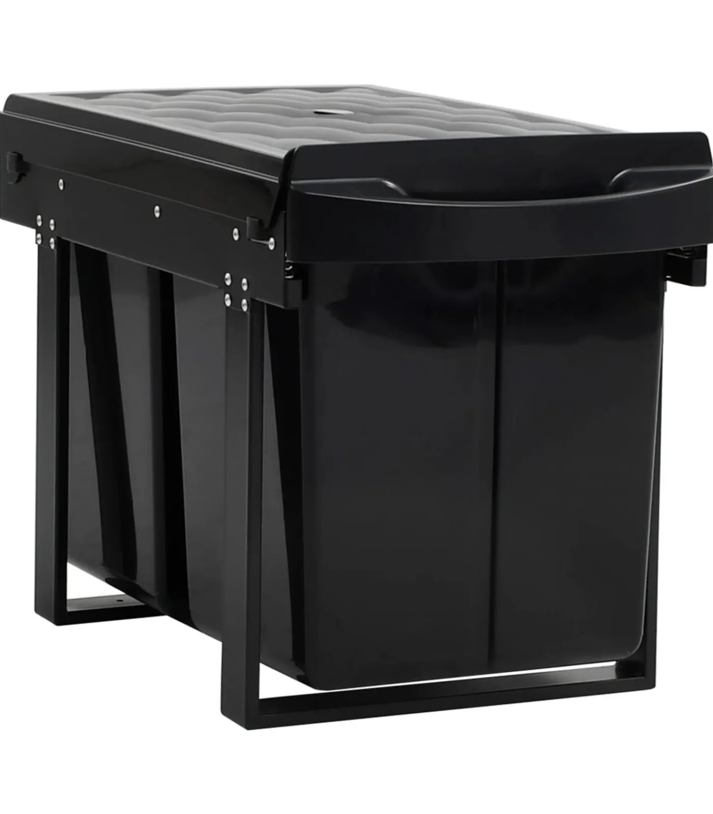 Outlet Inbouwprullenbak uittrekbaar soft-close 48 L Manden En Bakken