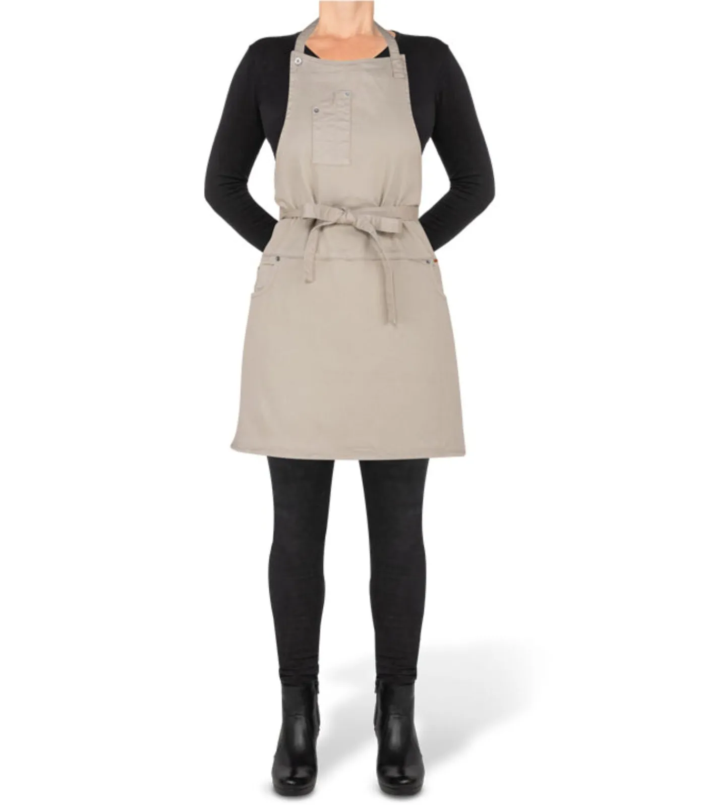 Best Indigo jeans - Barbecue- of keukenschort - 5 zakken - Beige Keuken- & Tafellinnen