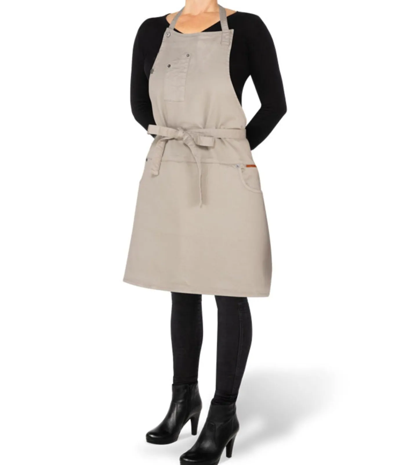 Best Indigo jeans - Barbecue- of keukenschort - 5 zakken - Beige Keuken- & Tafellinnen