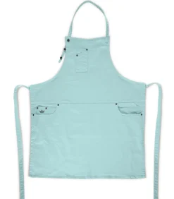 Outlet Indigo jeans BBQ of keukenschort 5 zakken Keuken- & Tafellinnen