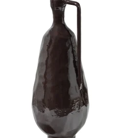 Online Indre Vaas - Aluminium - Bruin - 36x18x16 Vazen