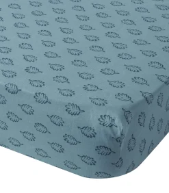 Sale Iris - Hoeslaken van bamboe met print Hoeslakens