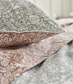 Hot Jaipur - Effen kussensloop in katoen perkal Kussenslopen