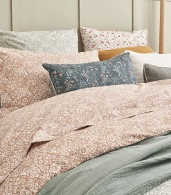 Hot Jaipur - Effen kussensloop in katoen perkal Kussenslopen