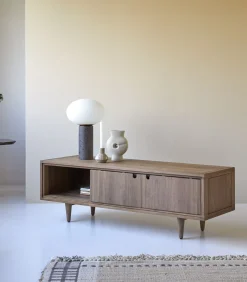 Outlet Jonàk - Tv-meubel van massief notenhout 140 cm Meubels