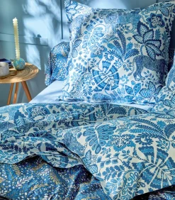 Sale JUNGLE Indigo - Laken 100% coton Lakens