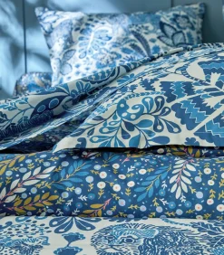 Sale JUNGLE Indigo - Laken 100% coton Lakens