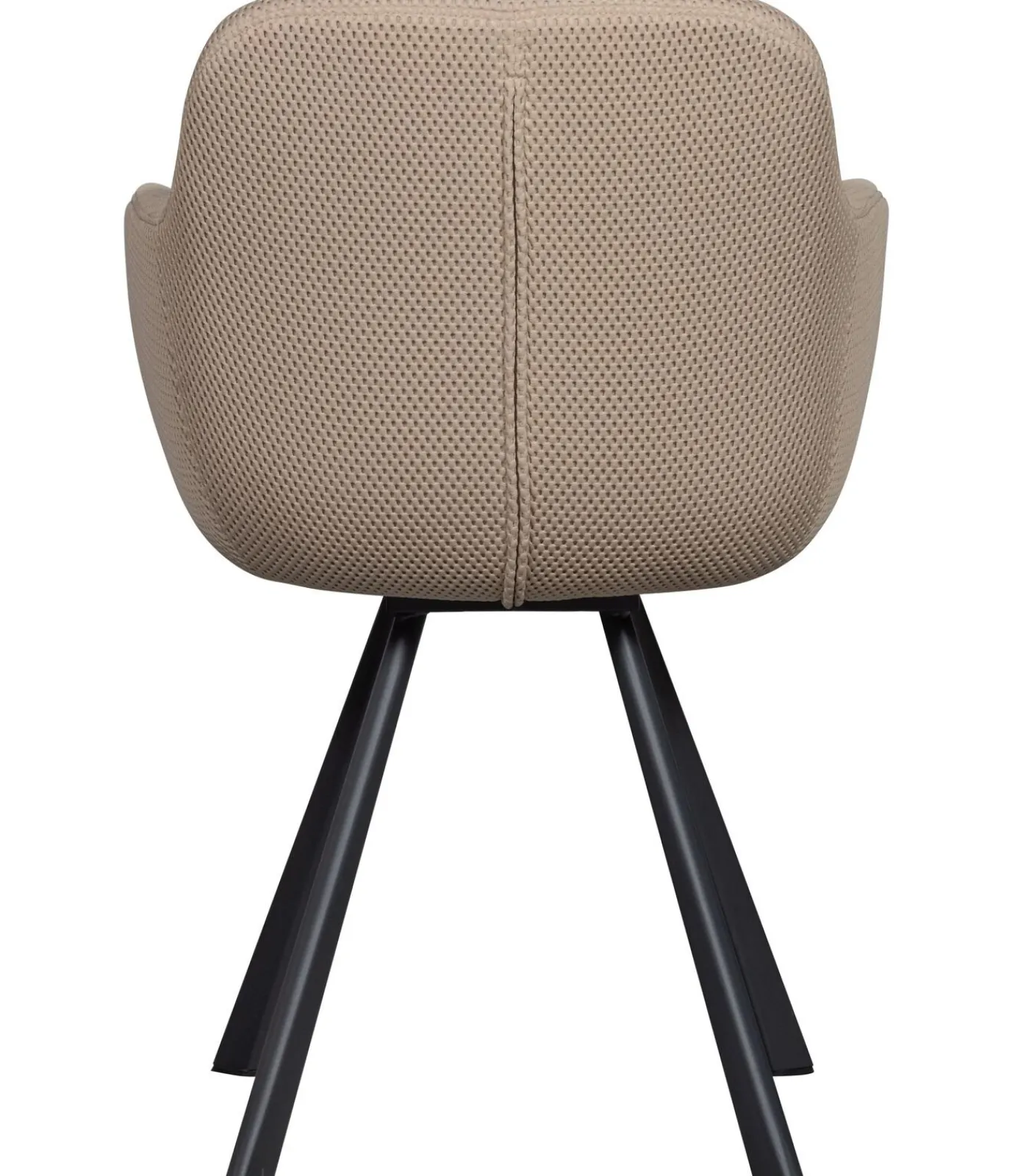 Online Juno Eetkamerstoelen - Mesh - Naturel - Set van 6 Stoelen