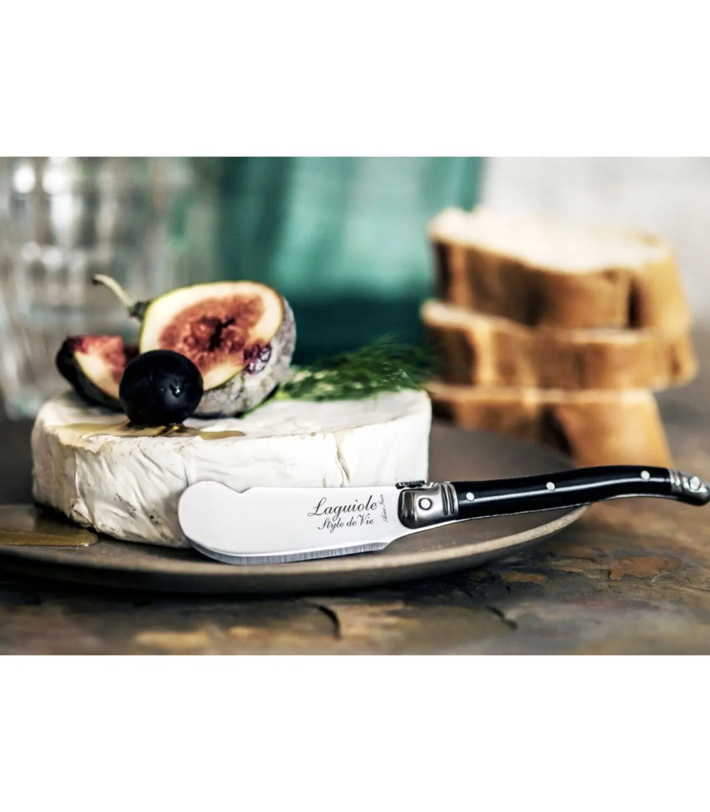 Online Kaasmessen Zwart 3-Delig Bestek