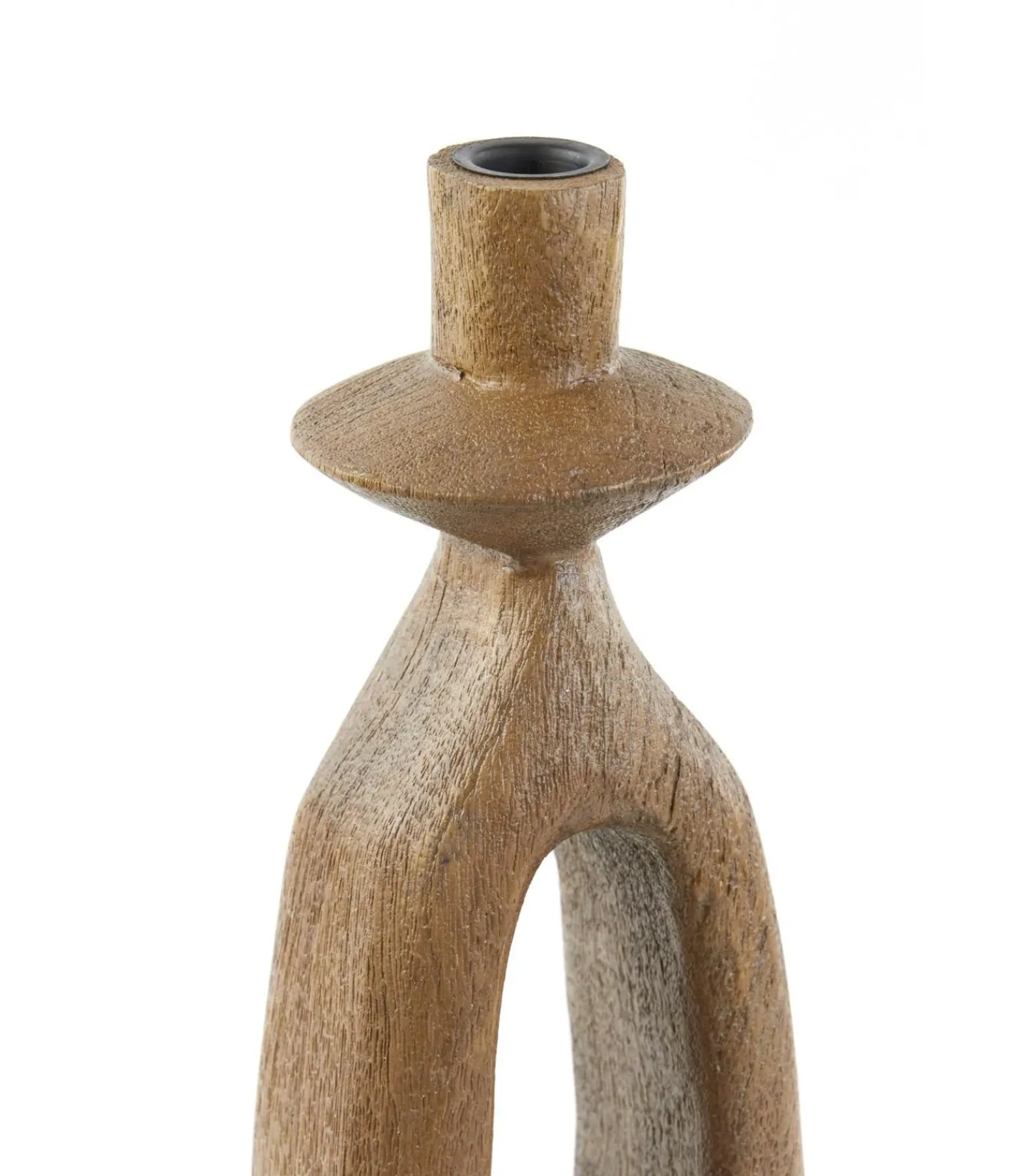 New Kandelaar Django - Bruin - 13x13x43cm Kaarsen & Kaarshouders