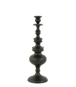 Sale Kandelaar Lizet - Mat zwart - Ø13cm Kaarsen & Kaarshouders