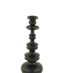 Sale Kandelaar Lizet - Mat zwart - Ø13cm Kaarsen & Kaarshouders