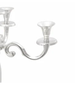 New Kandelaar Zilver 39 x 39 x 60 cm Aluminium Kaarsen & Kaarshouders