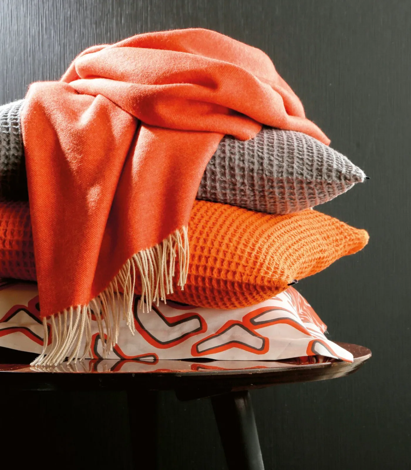 KATMANDOU - Plaid Merino Bedspreien