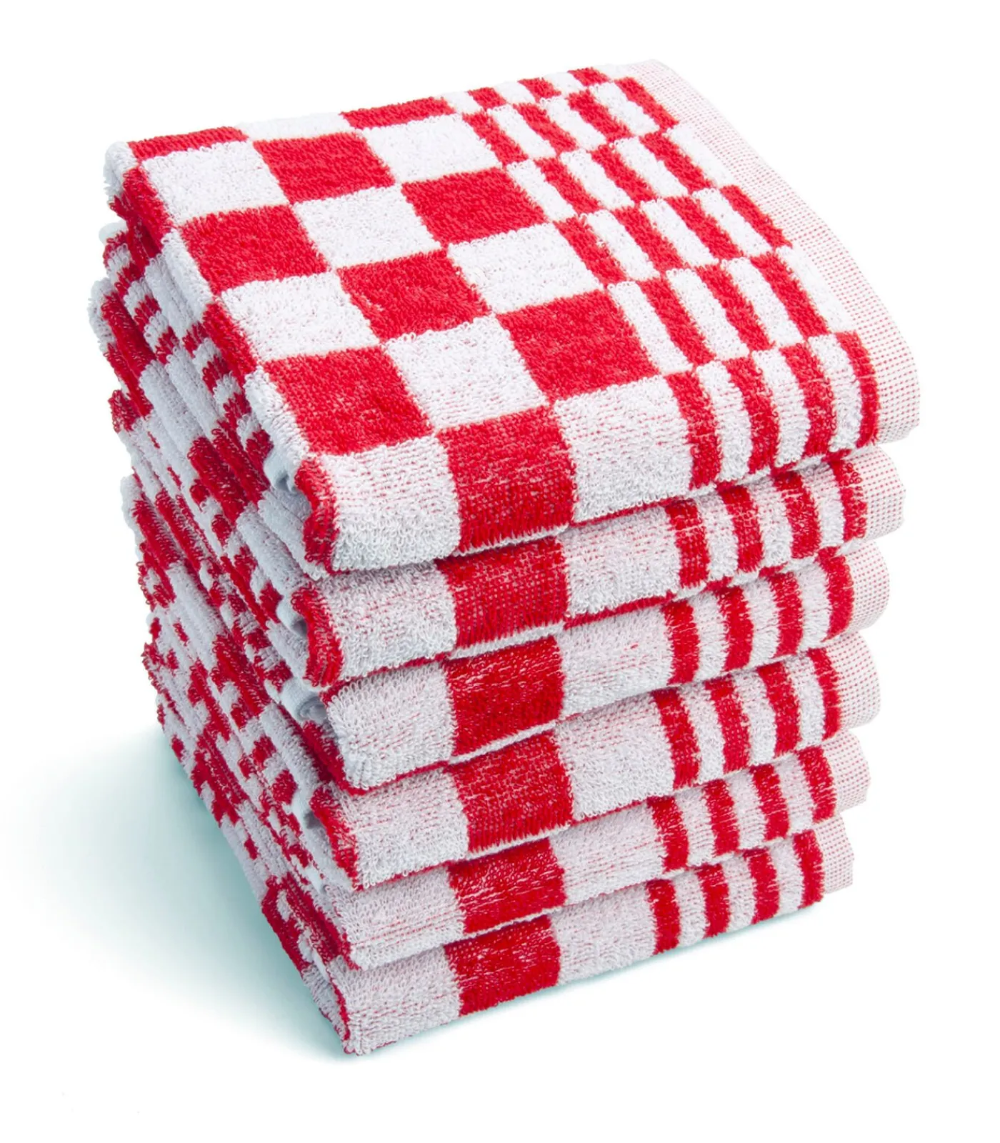 Best Keuken- en theedoekenset - Rood - 12 delig Keuken- & Tafellinnen