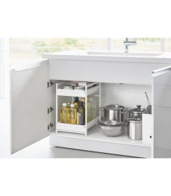 Best Keukenkast Organizer - 2 niveaus - Tower - Wit Organiseren