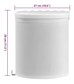 Online Keukenvuilnisbak inbouw 8 L kunststof Manden En Bakken