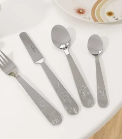 Outlet Kinderbestek 4-dlg Roar like a Lion Bestek