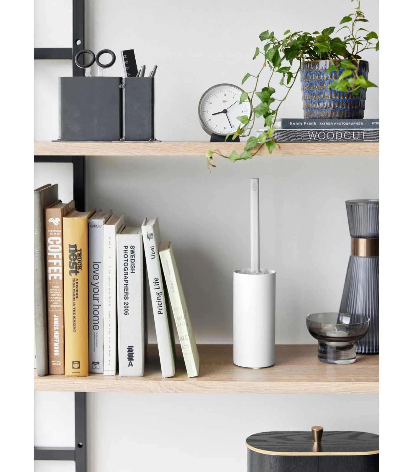 Sale Kledingroller Houder - Tower - Wit Organiseren