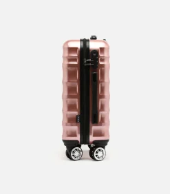 Clearance Kleine koffer Man London Roze Trolleys