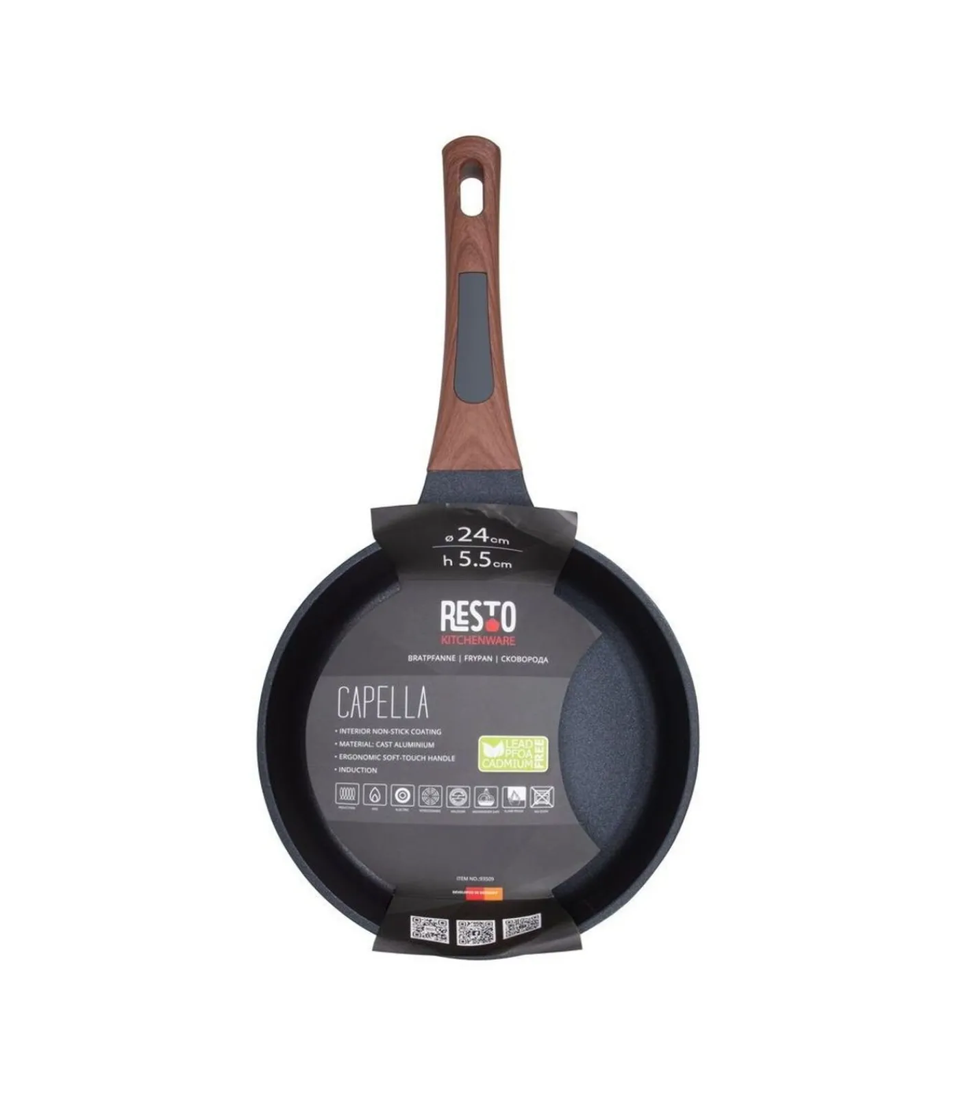 Sale Koekenpan Capella - ø 24 cm - standaard anti-aanbaklaag Potten & Pannen