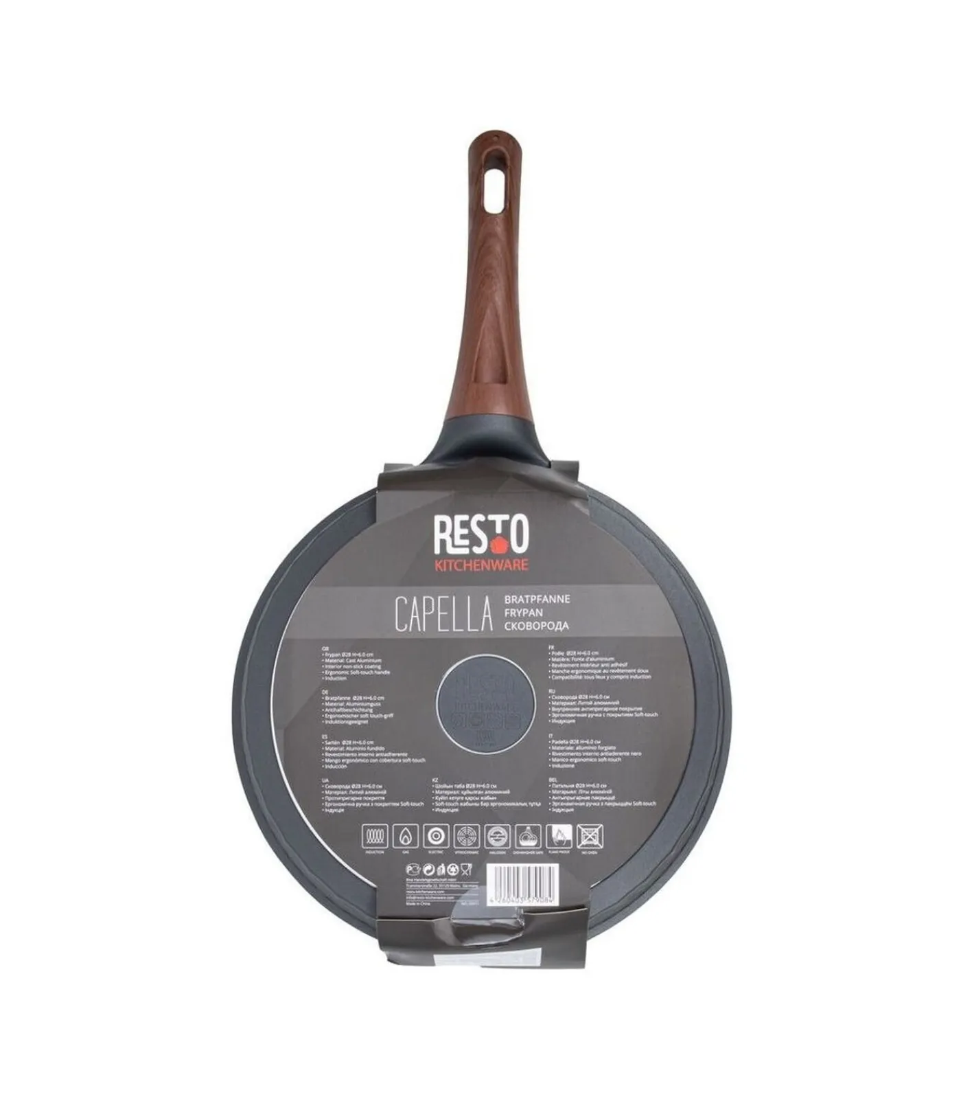 Discount Koekenpan Capella - ø 28 cm - standaard anti-aanbaklaag Potten & Pannen