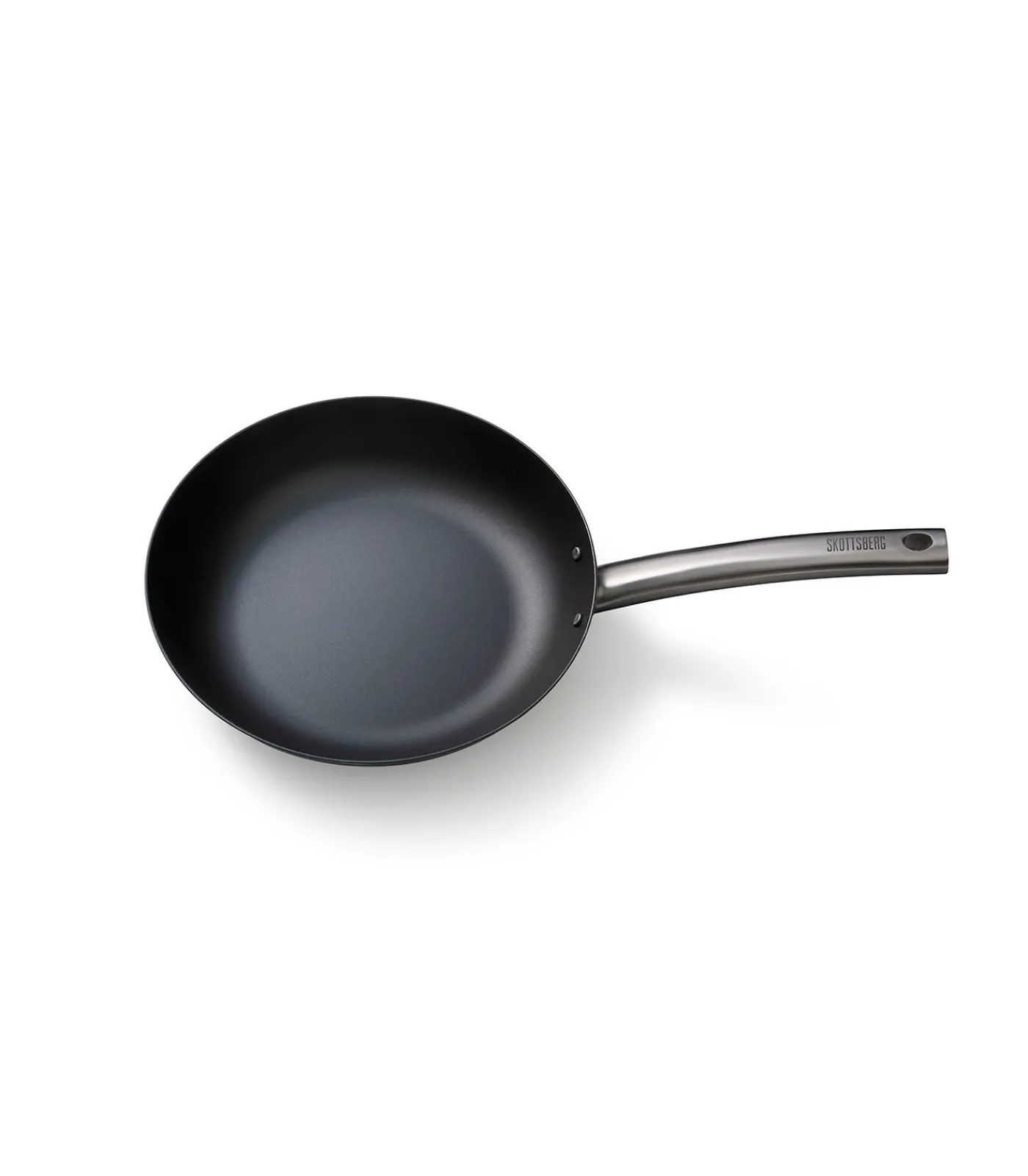 Discount Koekenpan Plaatstaal 28 cm Carbon Steel - alle warmtebronnen - Inductie Potten & Pannen