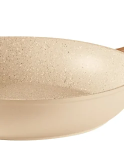 New Koekenpan Rock 'n' Rose - Creme - ø 28 cm - standaard anti-aanbaklaag Potten & Pannen