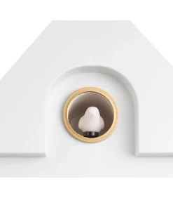 Hot Koekoeksklok Modern Cuckoo ABS - Wit - 41x8,5x21,5cm Klokken