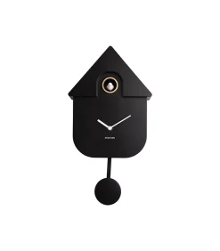 Clearance Koekoeksklok Modern Cuckoo ABS - Zwart - 41x8,5x21,5cm Klokken