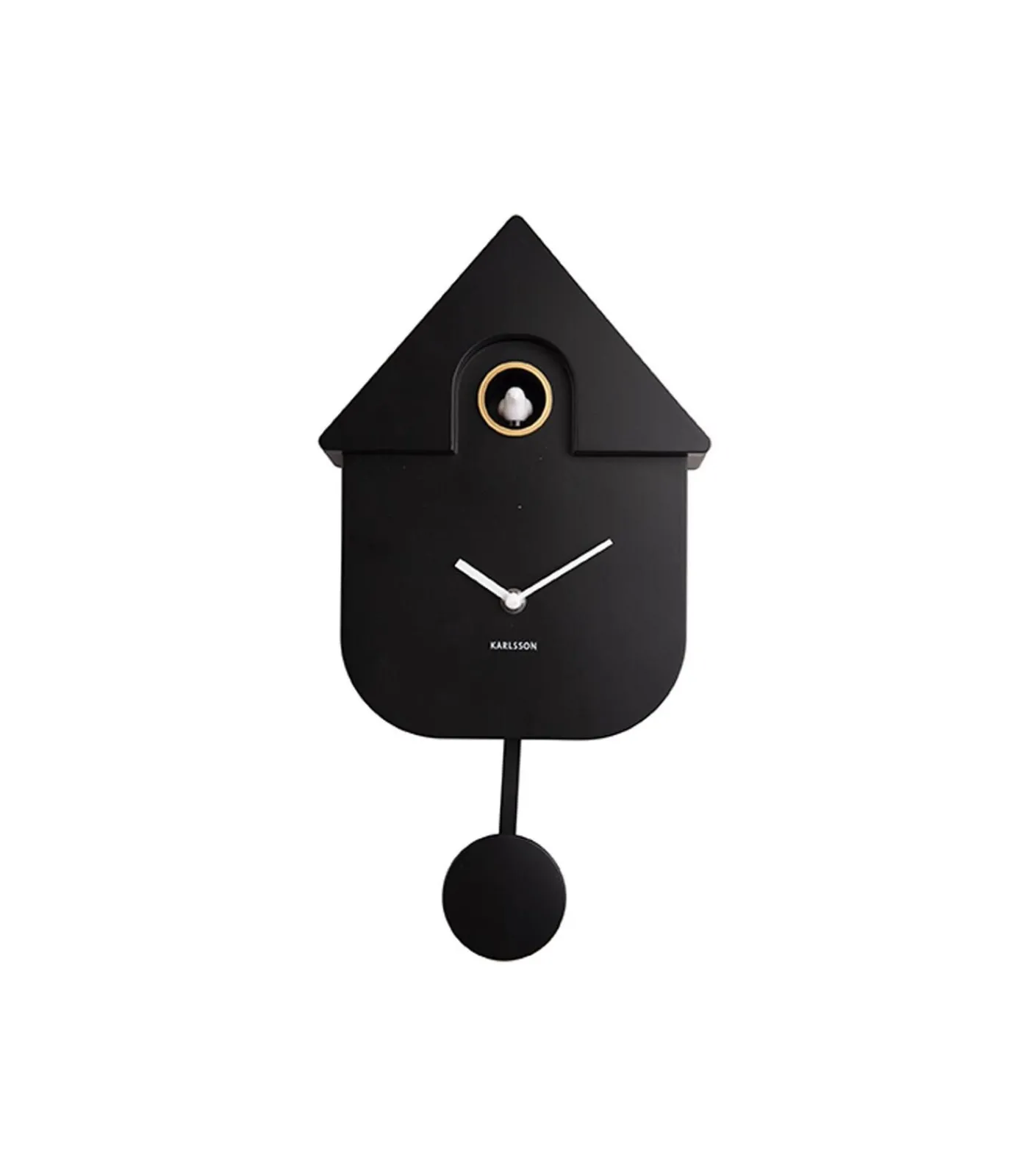 Clearance Koekoeksklok Modern Cuckoo ABS - Zwart - 41x8,5x21,5cm Klokken