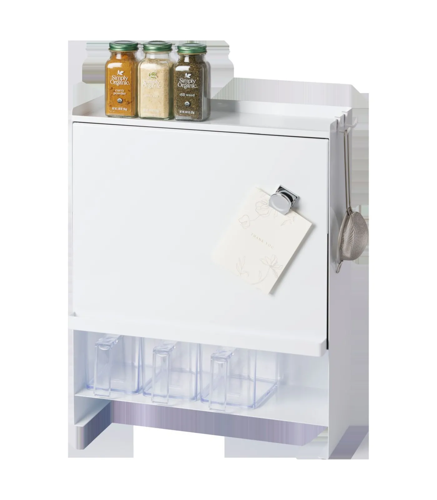 New Kruidenrek - 3 niveaus - Tower - Wit Keukenaccessoires