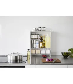 New Kruidenrek - 3 niveaus - Tower - Wit Keukenaccessoires