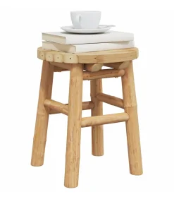 Clearance Kruk Bruin 30 x 30 x 36 cm Bamboe Stoelen