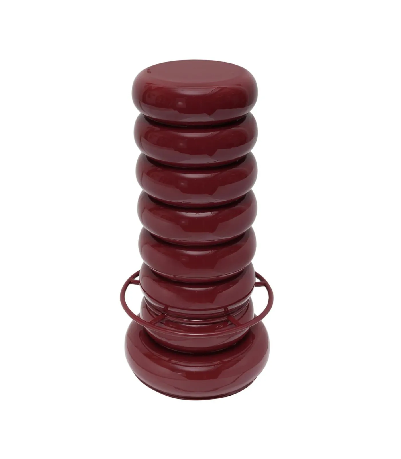 Sale Kruk Jill - Rood - 40x40x79cm Stoelen