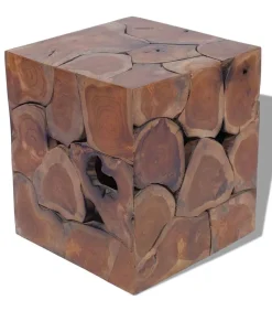 Online Kruk massief teakhout Stoelen