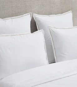 Hot Kussensloop | Vendôme - Blanc / Grège Kussenslopen