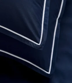 Hot Kussensloop | Vendôme - Marine / Blanc Kussenslopen