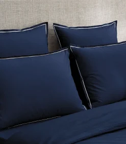 Hot Kussensloop | Vendôme - Marine / Blanc Kussenslopen