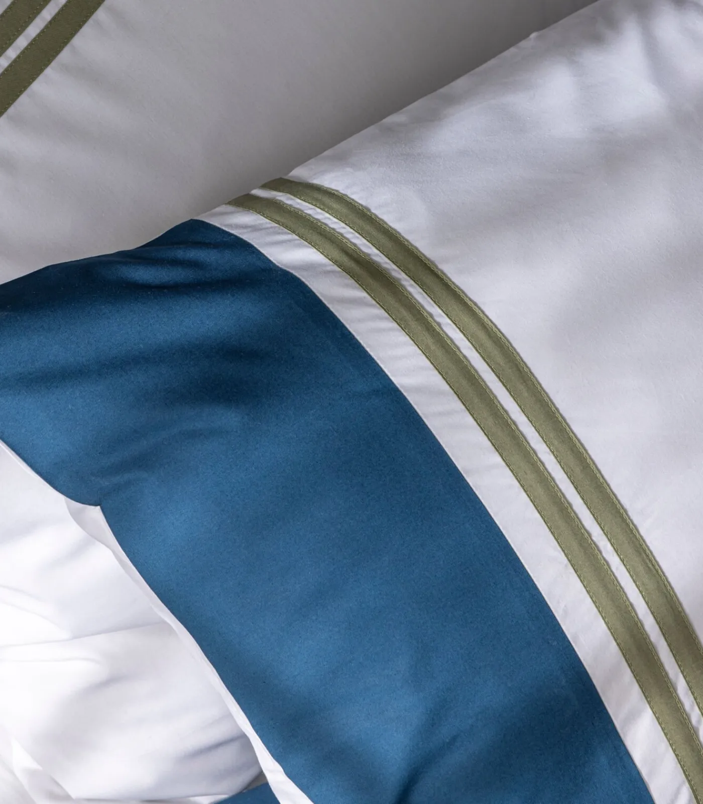 Sale Kussensloop van gewassen katoenperkal, ESPRIT COUTURE Kussenslopen