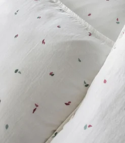 Best Kussensloop van mousseline katoen, DUIZEND EN EEN BLADEREN Kussenslopen