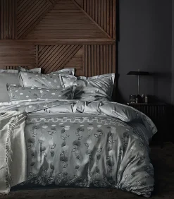 Sale KYOTO Graphite - Kussensloop Jacquard katoen Kussenslopen