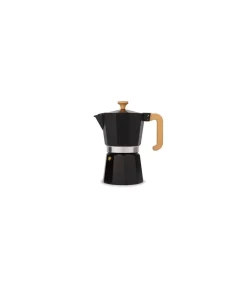 Best Percolator Venice Aluminium / Zwart - 290 ml / 4 kops Koffie & Thee Maken