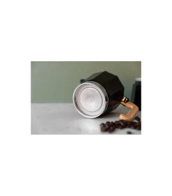 Best Percolator Venice Aluminium / Zwart - 290 ml / 4 kops Koffie & Thee Maken