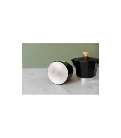 Best Percolator Venice Aluminium / Zwart - 290 ml / 4 kops Koffie & Thee Maken