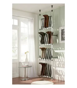 Laarzenrek met stangen telescopisch aluminium Organiseren