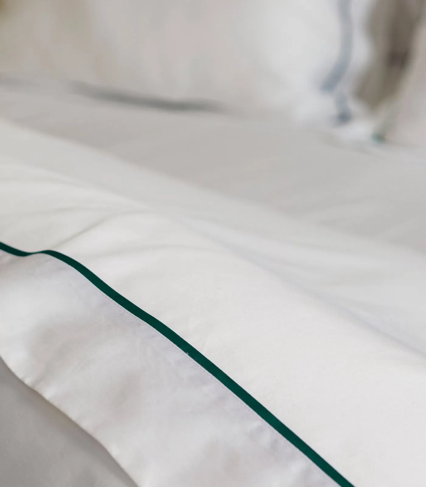 Laken | Breteuil · Blanc/Vert Lakens